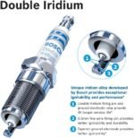 BOSCH 9621 OE Fine Wire Double Iridium Spark Plug - Pack of 4 - Image 4