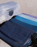 VIRTUE CODE Seamless Essentials Face Masks - Soft 3 Ply Comfort 50 Disposable Face Masks - Image 3