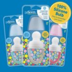 Dr. Brown's Fresh First Silicone Feeder, Pink & Grey, 2 Count - Image 3