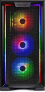 Skytech Nebula Gaming PC Desktop, Ryzen 5 5500 3.6 GHz (4.2GHz Turbo Boost), NVIDIA RTX 4060 8GB GDDR6X, 1TB SSD, 16GB DDR4 RAM 3200, 650W Gold PSU, Wi-Fi, Win 11 Home - Image 3