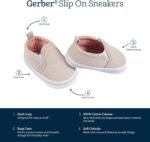 Gerber Unisex-Baby Newborn Infant Toddler Boy and Girl Slip-on Sneaker Crib Shoe - Image 7