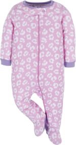 Onesies Brand baby-girls 4-pack Sleep 'N Play Footies Multi Pack - Image 6