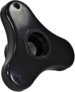 Comfort Zone Cradle Floor Fan, 12 inch, 3 Speed, High Velocity, 180 Degree Adjustable Tilt, All-Metal, Carry Handle, Rubber Feet, Airflow 15.42 ft/sec, Ideal for Home, Bedroom & Office, CZHV12B - Image 9