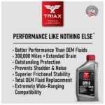 TRIAX DTF-2 Professional 75W-85 GL-5 Full Synthetic Differential & Drivetrain Fluid | Limited Slip Ready | Compatible with BMW, Dodge, Ford, GM, Jeep, Lexus, MB, Nissan & Toyota (1 Quart) - Image 7