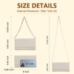 U+U Crossbody Bags for Women, Small Bag with Removable Chain, Card Slots & Phone Pocket - Lightweight Purse Wallet (8 Colors) - Image 3