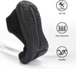 SHULOOK Womens Slip on Walking Shoes Comfort Lightweight Breathable Sock Shoe Non-Slip Mesh Casual Fashion Tennis Running Sneakers - Image 3