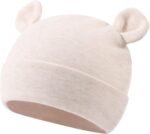 Cotton Newborn Baby Girls Hat Spring Newborn Boys Hat Cute Rabbit Infant Beanie - Image 4