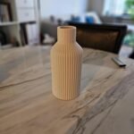 White Ceramic Flower Vase, Minimalist Modern Home Decor, Matte Finish Pampas Grass Vase for Table, Fireplace, Shelf, Mantel, Entryway and Centerpieces - Image 9