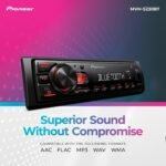 Pioneer MVH-S230BT 1-Din Digital Media Receiver – Bluetooth, USB, 50W x 4 Output, AM/FM Radio, iPhone/Android Compatible, Front/SW (Mono) Selectable RCA Output - Image 5