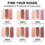 FOCALLURE 3 PCS Liquid Contour Stick,Moisturizing Highlighter,Blush and Bronzer,Silky Cream Contouring Pen with Soft Cushion Applicator,Long Lasting Face Illuminator Makeup,Bikini Beach - Image 6