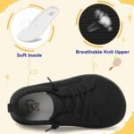 LeIsfIt Toddler Shoes Girls Boys Wide Shoes Kids Zero Drop Minimalist Sneakers Barefoot Slip on Tennis Sneakers - Image 6