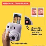 Fujifilm Instax Mini 12 Instant Film Camera, Clay White - Image 4