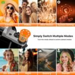 4K Digital Camera for Photography 64MP WiFi Vlogging Camera for YouTube Autofocus 3" 180° Flip Screen 16X Zoom Compact Travel Cameras with Anti-Shake, SD Card, 2 Batteries & Battery Charger - Image 8