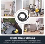 Eureka 3670M Canister Cleaner, Lightweight Powerful Vacuum for Carpets and Hard floors, w/ 5bags,Yellow - Image 5