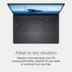 Dell 15 Laptop DC15250-15.6-inch FHD 120Hz Display, Intel Core 3 Processor 100U Processor, 8GB DDR4 RAM, 512GB SSD, Intel UHD Graphics, Windows 11 Home, Onsite Service - Carbon Black - Image 5
