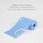 Ubbi Retractable On-the-Go Bag Dispenser for Baby Travel, Diaper Bag Accessory Must Have for Newborns, Helpful Baby Accessory, Taupe - Image 6