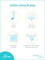 Simple Joys by Carter's 3-pack Sleep and Play - Image 5