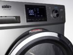 Summit Appliance SPWD2203P 24" Wide 115V Washer/Dryer Combo in Platinum for Non-Vented Use, 2.7 Cu.Ft. Capacity, LCD Display, 16 Wash Cycles, 1300 RPM, Stainless Steel Drum, Child Lock - Image 4
