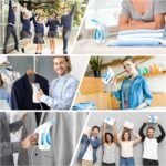 HiLIFE Steamer for Clothes, Portable Handheld Design, 240ml Big Capacity, 700W, Strong Penetrating Steam, Removes Wrinkle, for Home, Office(ONLY FOR 120V) (Blue) - Image 7