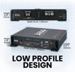 BOSS Audio Systems R1100M Monoblock Car Amplifier - 1100 High Output, 2-8 Ohm Stable, Low/High Level Inputs, Low Pass Crossover, MOSFET Power Supply - Image 3