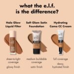 e.l.f. Soft Glam Foundation, Medium Coverage, Long-Lasting & Buildable Foundation For A Smooth, Satin Finish, Vegan & Cruelty-Free, 12 Fair Warm - Image 4