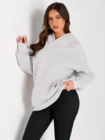 Trendy Queen Womens Oversized Hoodies Fleece Sweatshirts Fall Fashion Pullover Sweaters Winter Clothes - Image 3