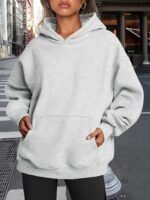 Trendy Queen Womens Oversized Hoodies Fleece Sweatshirts Fall Fashion Pullover Sweaters Winter Clothes - Image 5