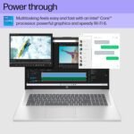 HP 17.3 inch Laptop, FHD Display, Intel Core i5-1334U, 16 GB RAM, 512 GB SSD, Intel Iris Xe Graphics, Windows 11 Home, Natural Silver, 17-cn3399nr - Image 5