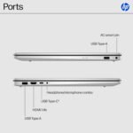 HP 17.3 inch Laptop, FHD Display, Intel Core i5-1334U, 16 GB RAM, 512 GB SSD, Intel Iris Xe Graphics, Windows 11 Home, Natural Silver, 17-cn3399nr - Image 9