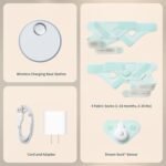 Dream Sock – Smart Wearable Baby Monitor, Infant Pulse Oximeter Tracks Oxygen & Heart Rate | Parents Receive Alerts, Sleep & Health Insights via App | Mint - Image 9