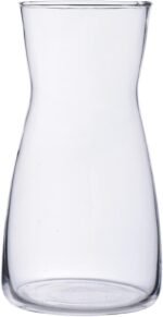 8 inch Clear Glass Flower Vases for Centerpiece Table Home Indoor Desk Decor,Ins Modern Boho Style Vase for Wedding Housewarming Gift - Image 2