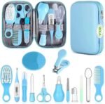 Baby Grooming Kit, Infant Safety Care Set with Hair Brush Comb Nail Clipper Nasal Aspirator,Baby Essentials Kit for Newborn Girls Boys - Image 2
