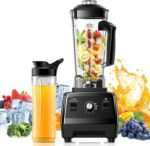 Blender, Blenders for Kitchen with 68Oz. Pitcher and 20Oz. To-go Cup, 26000 RPM Countertop Blender for Smoothies, Ice Crushing, Frozen Fruits - Image 2