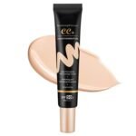 CC Cream Tinted Moisturizer With SPF 50, Color Correcting Foundation, Full Coverage, Blemish Cover, Hydrating & Long-Lasting Matte Finish (Natural) - Image 2
