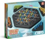Chain Triangle Chess Game, Geometric Chess Game, Board Games for Family Night, Family Games for Kids and Adults, 2 to 4 Players - Image 2
