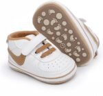 Clowora Unsex Baby Shoes Boys Girls Infant Sneakers Non-Slip Soft Rubber Sole Toddler Crib First Walker Lightweight Shoes - Image 2