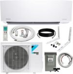 Daikin 12,000 Btu 21 SEER2 Oterra Series Ductless Mini-Split Wall Mount Heat Pump Air Conditioner - R32 w/Installation Kit, 1/2 Whip, 30A Disconnect and Wall Bracket - Image 2