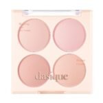 Dasique Blending Mood Cheek #09 Almond Vanilla | 4 Blendable Shades in Lightweight Smooth Powder | Vegan | Blush - Image 2