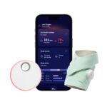 Dream Sock – Smart Wearable Baby Monitor, Infant Pulse Oximeter Tracks Oxygen & Heart Rate | Parents Receive Alerts, Sleep & Health Insights via App | Mint - Image 2