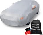 EzyShade 10-Layer Car Cover Waterproof All Weather - See Vehicle Size-Chart - Car Covers for Automobiles & Car Snow Cover - Full Exterior Covers - Winter Rain Sun SUV Sedan. Size A4 (See SizeChart) - Image 2