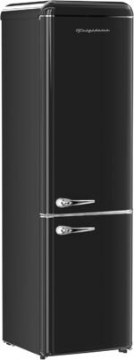 Frigidaire RETRO 9.2 Cubic Foot Fridge with Bottom Mount Freezer, 9.2 cu. ft, BLACK - Image 2