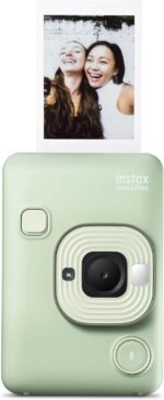 Fujifilm INSTAX Mini LIPLAY Hybrid Instant Camera - Matcha Green - Image 2
