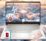 HP 14 Ultrabook • Intel 4-Core CPU • Back to School Limited Edition with Microsoft 365 • 32GB RAM • 1.6TB Storage (128GB OnBoard withHP 512GB P500 Portable SSD + 1TB OneDrive) • Win11 Pro • Rose Gold - Image 2