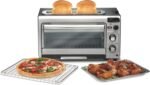 Hamilton Beach 2-in-1 Countertop Toaster Oven and Long Slot 2 Slice Toaster, 60 Minute Timer and Automatic Shut Off, Shade Selector, Stainless Steel (31156) - Image 2