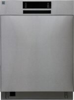 Kenmore 22-14605 24" Built-In Dishwasher - UltraWash Plus, TurboDry, SmartWash & EasyFlex Third Rack - 15 Place Settings - 45 DBA - ENERGY STAR Certified - 24" - Fingerprint Resistant Stainless Steel - Image 2