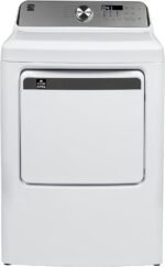 Kenmore 7.0 cu. ft. Front Load Gas Dryer - with Guard to Reduce Wrinkles & Static - Smart Sensor Drying - LED - White - Image 2