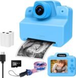 Kids Camera Instant Print Cameras for Kids 3-12 Years Old Girl Christmas Birthday Gifts, Portable Kid Toddler Digital Travel Printing Camera Toy That Prints Pictures Instantly with 3 Rolls Paper - Image 2