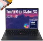 Lenovo ThinkPad X1 Carbon Gen 13-14" 2.8K OLED 120hz, Copilot+ PC Ultrabook - Intel Core Ultra 7 258V EVO- 32 GB Memory 8533MT/s - 1TB SSD - Backlit, Fingerprint, Wi-fi 7, Win 11 PRO, DESKPAD MAJOOL - Image 2