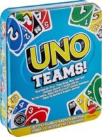 Mattel Games UNO Teams Card Game for Kids, Adults & Family Night, Parties & Travel with Special Rules (Amazon Exclusive) - Image 2