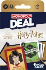 Monopoly Deal: Harry Potter Card Game | Family Games for Kids and Adults | Ages 8 and Up | 2 to 5 Players | 15 mins. | Travel Size | Christmas Stocking Stuffers - Image 2